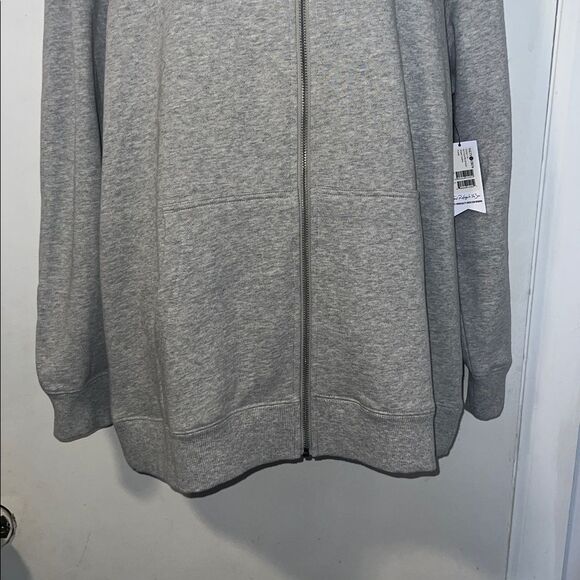 SALTY CREW Heather Grey Seventies Zip Hoodie-XL {NWT} - Picture 4 of 10